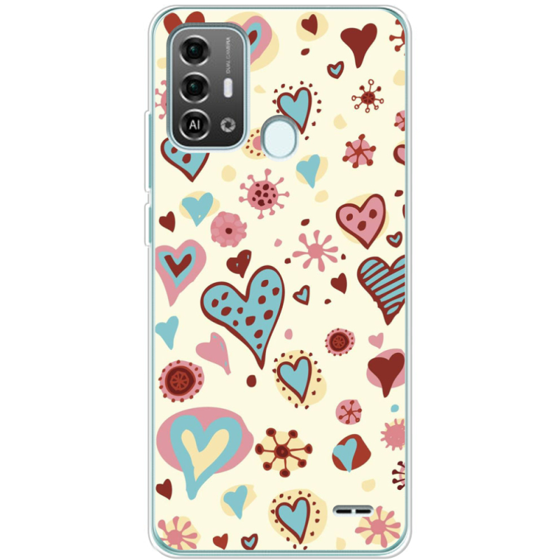 Чехол BoxFace ZTE Blade A53 Pro Be my Valentine