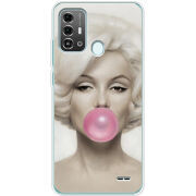 Чехол BoxFace ZTE Blade A53 Pro Marilyn Monroe Bubble Gum