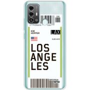 Прозрачный чехол BoxFace ZTE Blade A53 Pro Ticket Los Angeles