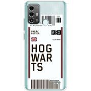 Прозрачный чехол BoxFace ZTE Blade A53 Pro Ticket Hogwarts