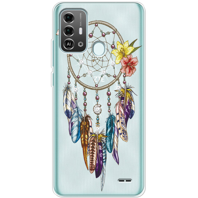 Чехол со стразами ZTE Blade A53 Pro Dreamcatcher