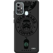 Черный чехол BoxFace ZTE Blade A53 Pro Dark Coffee