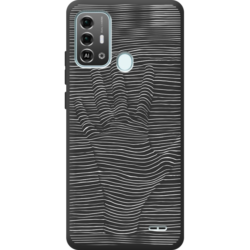 Черный чехол BoxFace ZTE Blade A53 Pro Optical Hand