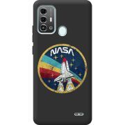 Черный чехол BoxFace ZTE Blade A53 Pro NASA