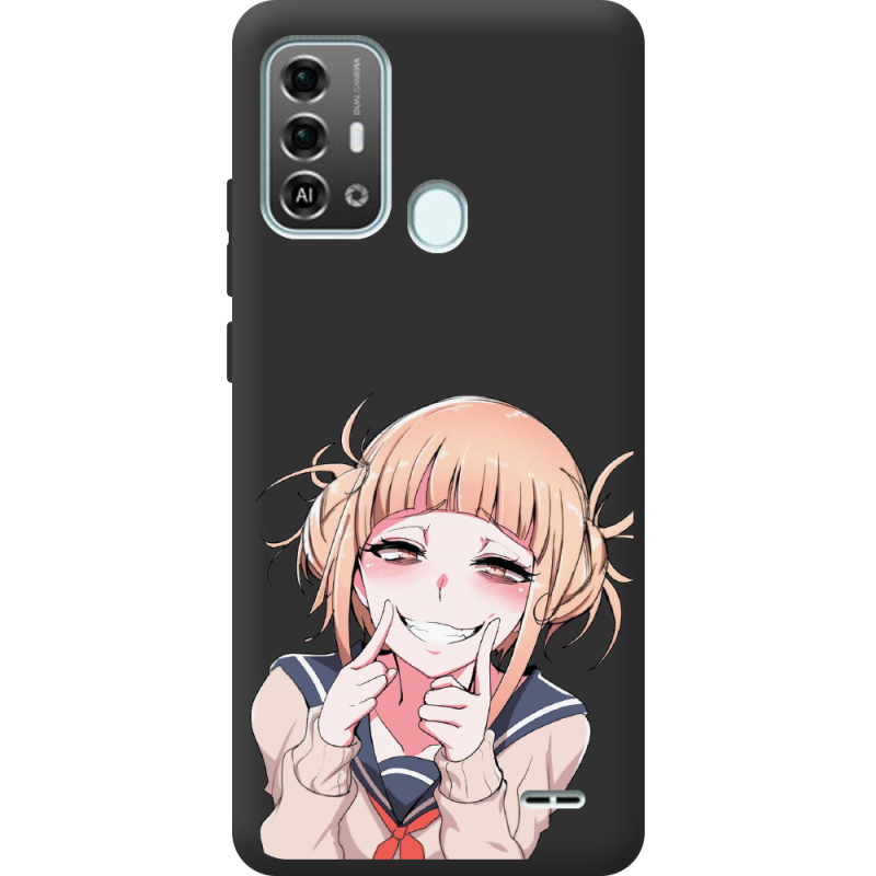 Черный чехол BoxFace ZTE Blade A53 Pro Himiko Toga Smile