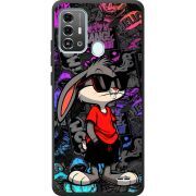 Черный чехол BoxFace ZTE Blade A53 Pro Малий вухань