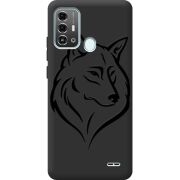 Черный чехол BoxFace ZTE Blade A53 Pro Wolf