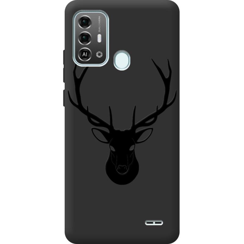 Черный чехол BoxFace ZTE Blade A53 Pro Deer