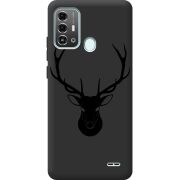 Черный чехол BoxFace ZTE Blade A53 Pro Deer