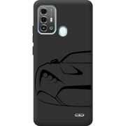 Черный чехол BoxFace ZTE Blade A53 Pro Sportcar