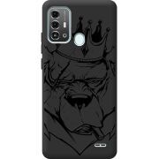 Черный чехол BoxFace ZTE Blade A53 Pro Bear King