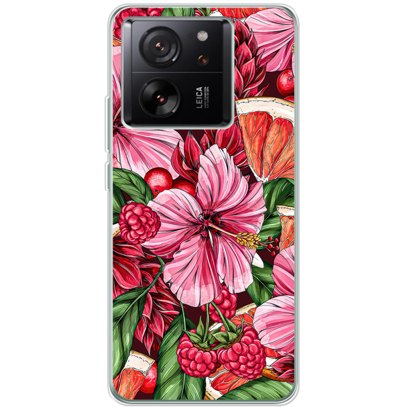 Чехол BoxFace Xiaomi 13T Tropical Flowers