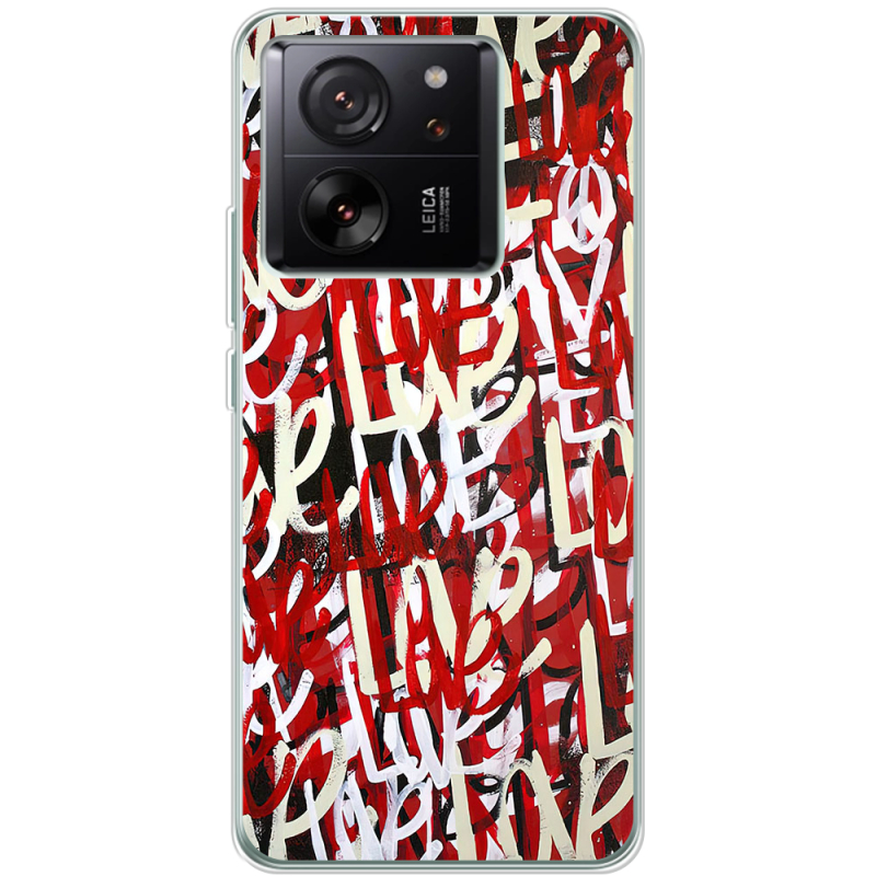 Чехол BoxFace Xiaomi 13T Love Graffiti