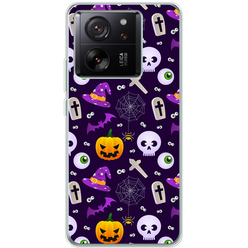 Чехол BoxFace Xiaomi 13T Halloween Purple Mood