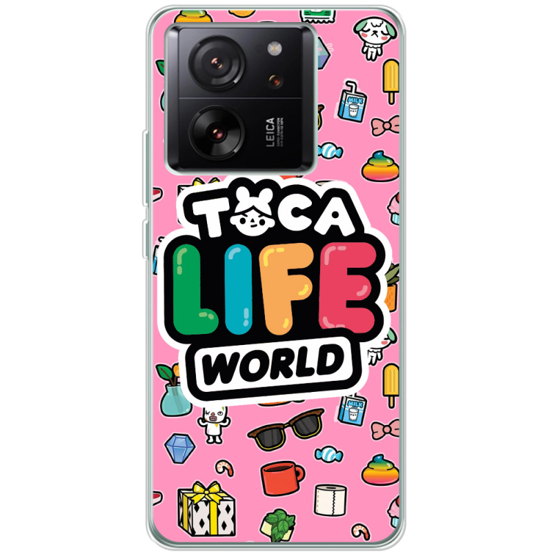 Чехол BoxFace Xiaomi 13T Toca Boca Life World