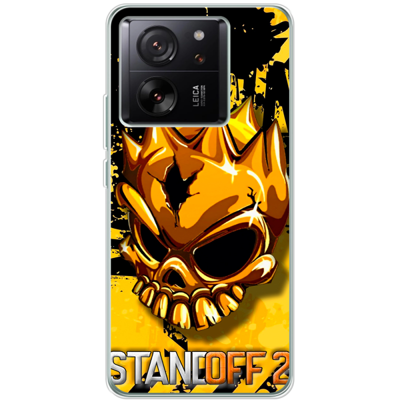 Чехол BoxFace Xiaomi 13T StandOff 2 gold