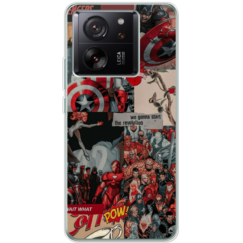 Чехол BoxFace Xiaomi 13T Marvel Avengers