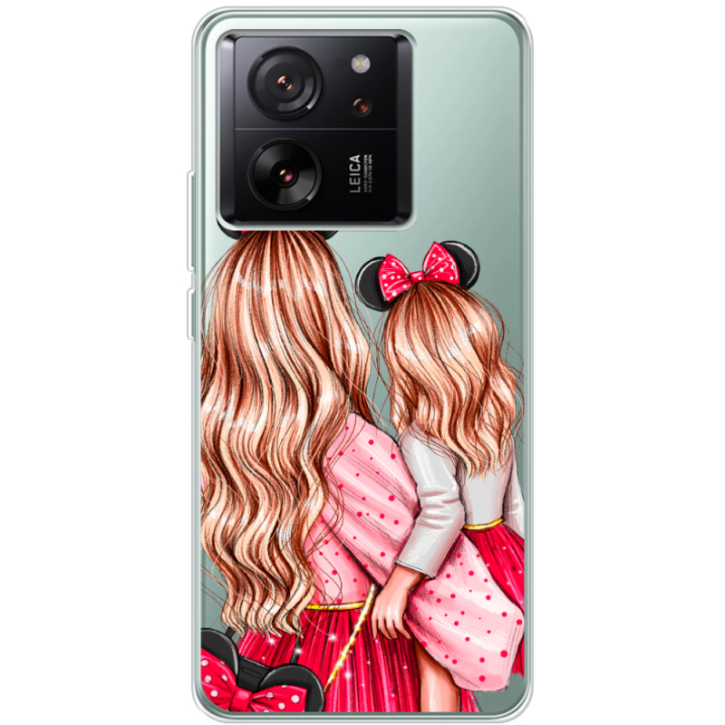 Прозрачный чехол BoxFace Xiaomi 13T Mouse Girls