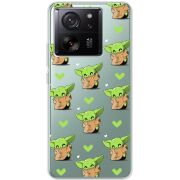 Прозрачный чехол BoxFace Xiaomi 13T Pattern Baby Yoda