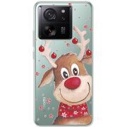 Прозрачный чехол BoxFace Xiaomi 13T Winter Deer