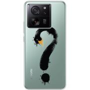 Прозрачный чехол BoxFace Xiaomi 13T Swan question
