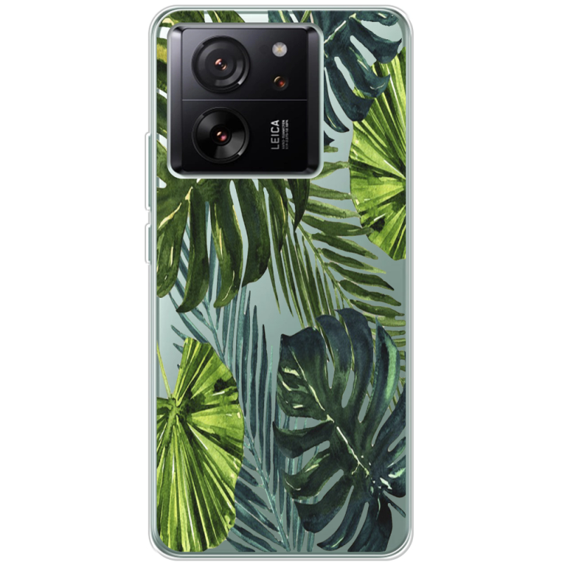 Прозрачный чехол BoxFace Xiaomi 13T Palm Tree