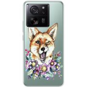 Прозрачный чехол BoxFace Xiaomi 13T Winking Fox