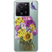 Прозрачный чехол BoxFace Xiaomi 13T My Bouquet