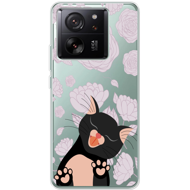 Прозрачный чехол BoxFace Xiaomi 13T Meow