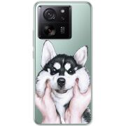 Прозрачный чехол BoxFace Xiaomi 13T Husky