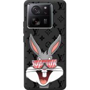 Черный чехол BoxFace Xiaomi 13T looney bunny