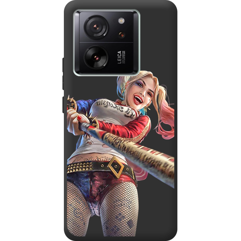 Черный чехол BoxFace Xiaomi 13T Happy Harley Quinn