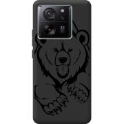 Черный чехол BoxFace Xiaomi 13T Grizzly Bear