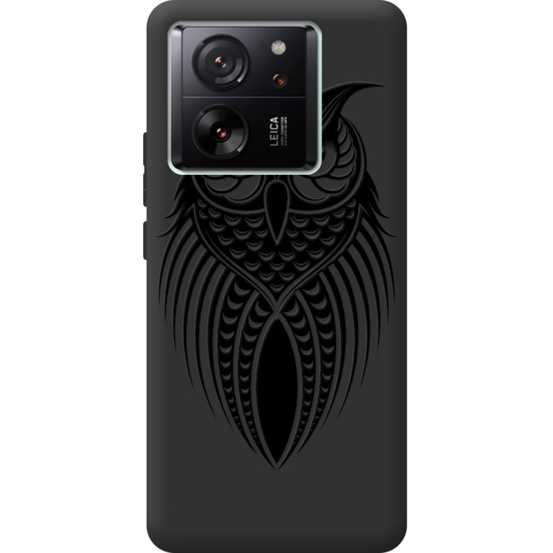 Черный чехол BoxFace Xiaomi 13T Owl