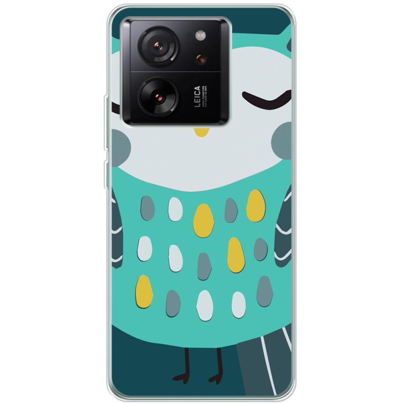 Чехол BoxFace Xiaomi 13T Pro Green Owl