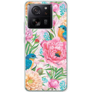Чехол BoxFace Xiaomi 13T Pro Birds in Flowers