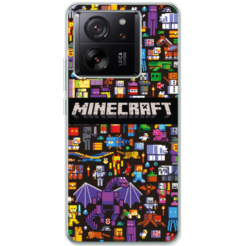Чехол BoxFace Xiaomi 13T Pro Minecraft Mobbery