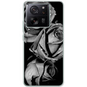 Чехол BoxFace Xiaomi 13T Pro Black and White Roses
