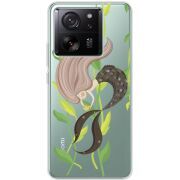 Прозрачный чехол BoxFace Xiaomi 13T Pro Cute Mermaid