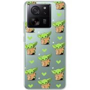 Прозрачный чехол BoxFace Xiaomi 13T Pro Pattern Baby Yoda