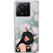 Прозрачный чехол BoxFace Xiaomi 13T Pro Meow