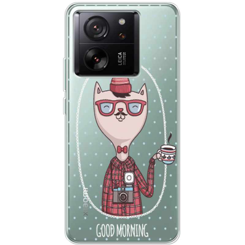 Прозрачный чехол BoxFace Xiaomi 13T Pro Good Morning