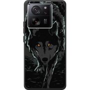 Черный чехол BoxFace Xiaomi 13T Pro Wolf