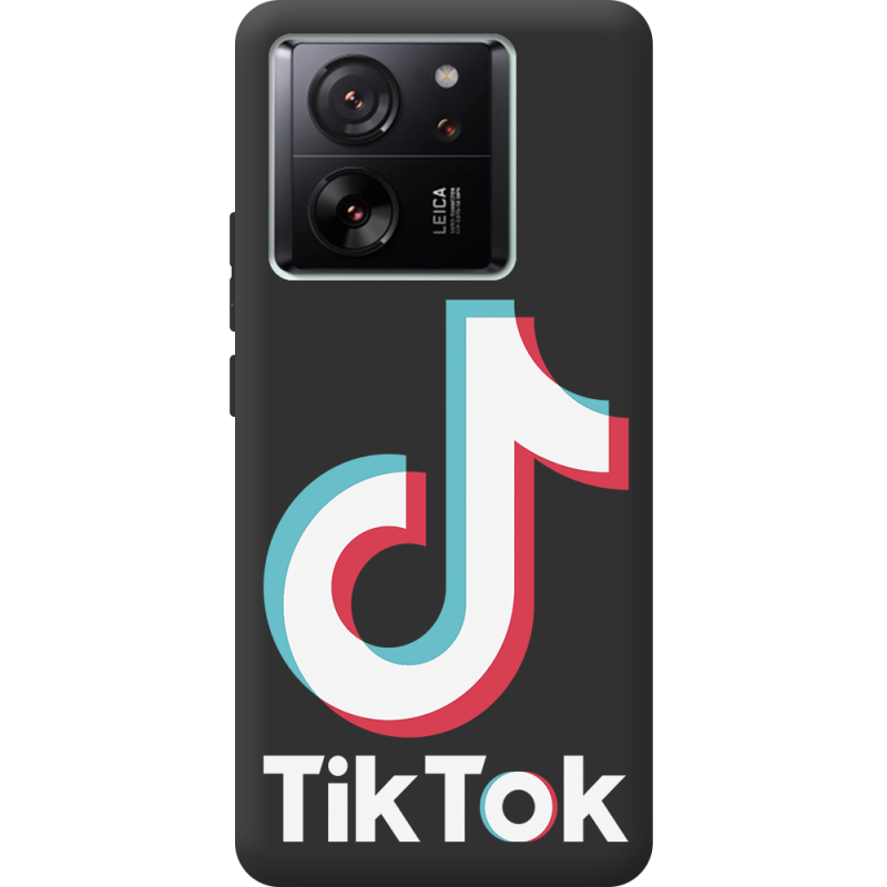 Черный чехол BoxFace Xiaomi 13T Pro Tik Tok