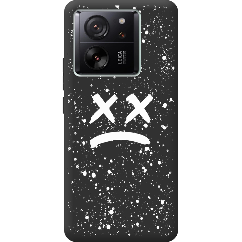 Черный чехол BoxFace Xiaomi 13T Pro Sad Way