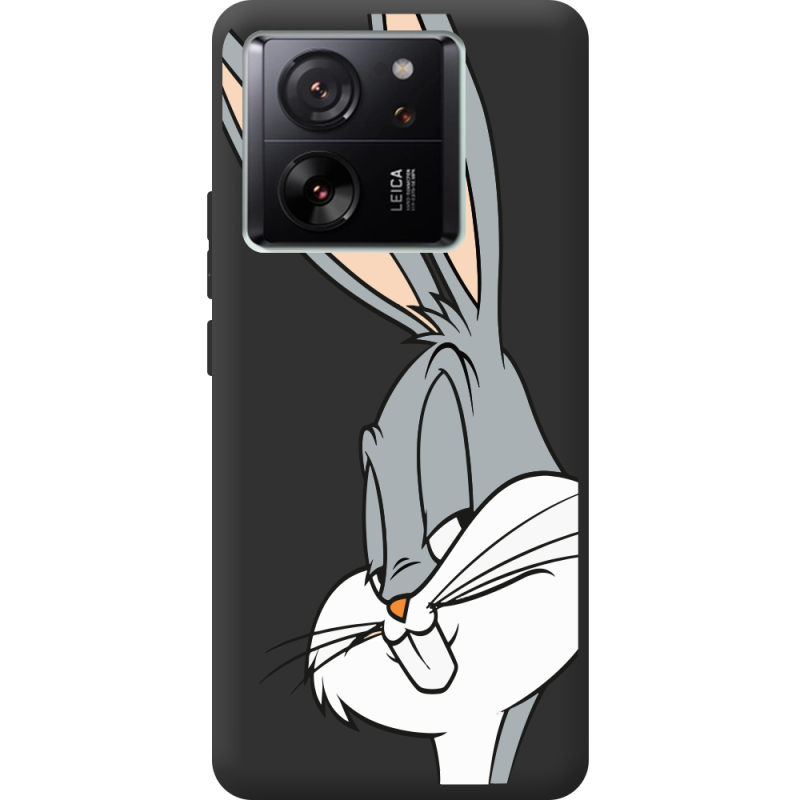 Черный чехол BoxFace Xiaomi 13T Pro Lucky Rabbit