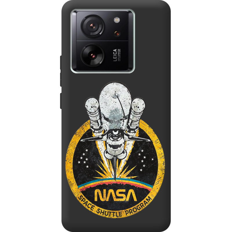 Черный чехол BoxFace Xiaomi 13T Pro NASA Spaceship