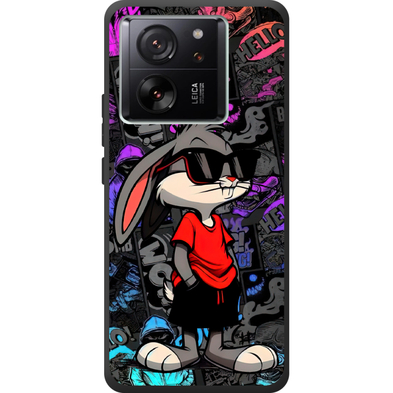 Черный чехол BoxFace Xiaomi 13T Pro Малий вухань