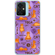 Чехол BoxFace Blackview Oscal C70 Yoga Cat