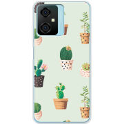 Чехол BoxFace Blackview Oscal C70 L-green Cacti